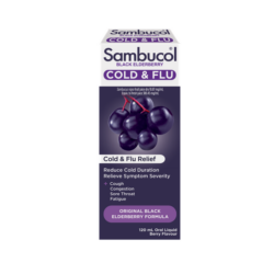 Sambucol BlackElderberry Cold & Flu Liquid