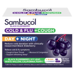 Sambucol BlackElderberry Day & Night Cold & Flu caps