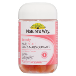 Nature'' s Way Beauty Hair Skin Nails & Scalp Gummies