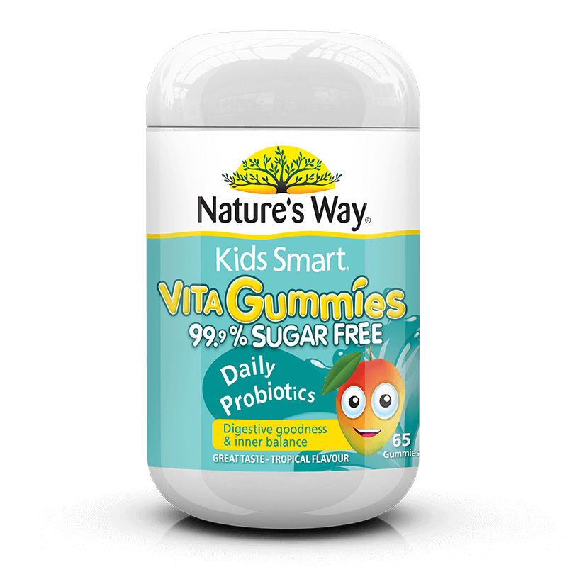 Nature's Way Kids Smart Sugar Free ProbiotIc VitaGummies