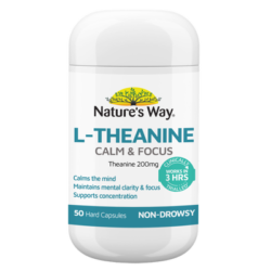Nature's Way L-Theanine Calm & Focus 50s