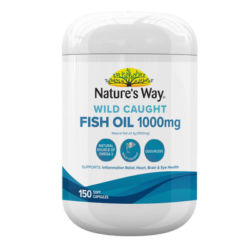 Nature's Way Wild Caught Fish Oil 1000mg 150s