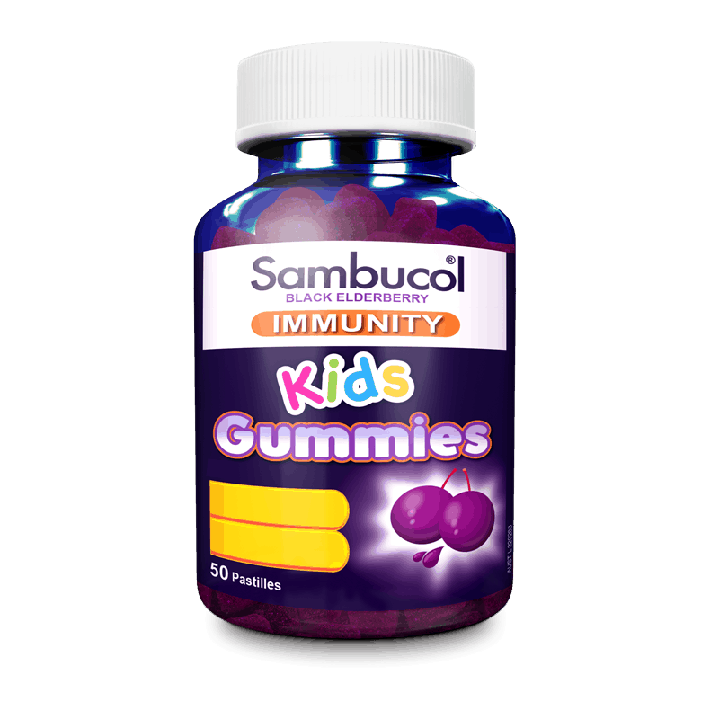 Sambucol Black Elderberry Immunity Kids Gummies 50s Vitamins For All