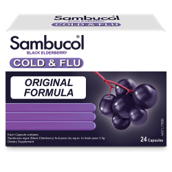 Sambucol Cold & Flu Original 24 Caps